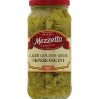 Mezzetta Peperoncini, Golden Greek, Medium Heat, Sliced, 16 Ounce