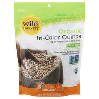 Wild Harvest Quinoa, Tri-Color, Organic, 14 Ounce