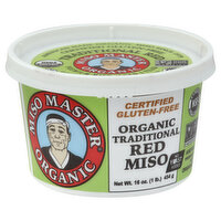 Miso Master Organic Miso, Organic, Traditional Red, 16 Ounce