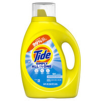 Tide Tide Simply Laundry Detergent, Refreshing Breeze, 84 oz, 64 loads, 84 Ounce