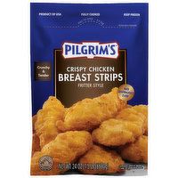 Pilgrim's Fully Cooked Crispy Chicken Breast Strips, 24 Ounce