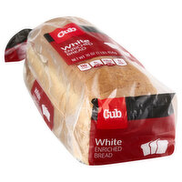 Cub Bread Enriched, White, Round Top