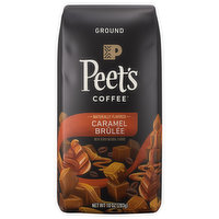 Peet's Coffee Coffee, Ground, Caramel Brulee, 10 Ounce