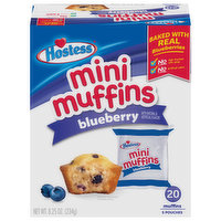 Hostess Muffins, Blueberry, Mini, 5 Each