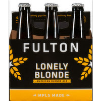 Fulton Lonely Blonde 6 Pack Bottles, 12 Ounce