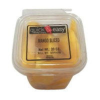 Quick and Easy Mango Sliced, 20 Ounce