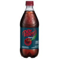 Dr Pepper Soda, Cherry, 20 Fluid ounce