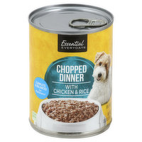 Essential Everyday Dog Food, Chopped Diner, with Chicken & Rice, 13.2 Ounce