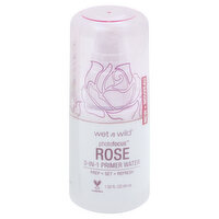 Wet n Wild Primer Water, 3-in-1, Rose Addiction 132A, 1.52 Ounce
