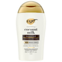 Ogx Shampoo, Nourishing+, Coconut Milk, 3 Fluid ounce