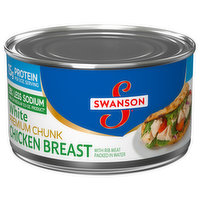 Swanson Chicken Breast, Premium Chunk, White, 12.5 Ounce