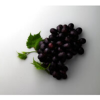 Fresh Black Seedless Grapes, 1 Pound