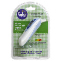 Baby Basics Thermometer, Instant Ear Digital, Infrared, 1 Each