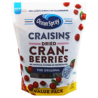 Ocean Spray Cranberries, The Original, Dried, Value Pack, 24 Ounce