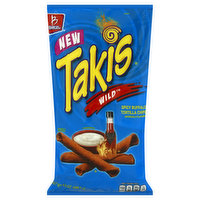 Takis Tortilla Chips, Spicy Buffalo, Wild, 9.9 Ounce