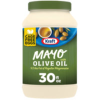 Kraft Mayo with Olive Oil Reduced Fat Mayonnaise, 30 Fluid ounce