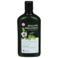 Avalon Organics Shampoo, Tea Tree, Scalp Treatment, 11 Ounce