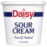 Daisy Pure & Natural Sour Cream, 24 Ounce