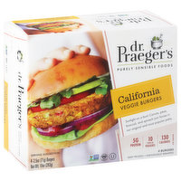 Dr. Praeger's Veggie Burgers, California, 4 Each