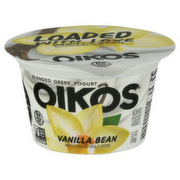 Oikos Yogurt, Greek, Nonfat, Vanilla Bean, Blended, 5.3 Ounce