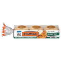 Thomas' The original Nooks & Crannies English Muffin with 25 grams of whole grains makes your healthy lifestyle a bit tastier., 12 Ounce