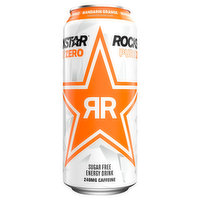 Rockstar Pure Zero Energy Drink, Sugar Free, Mandarin Orange, 16 Fluid ounce