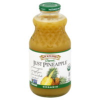 RW Knudsen Pineapple Juice, Just, 32 Ounce