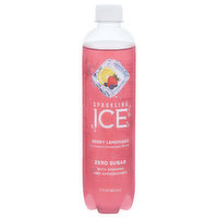 Sparkling Ice Sparkling Water, Zero Sugar, Berry Lemonade, 17 Fluid ounce