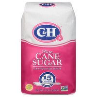 C&H Sugar, Pure Cane, White, Granulated, 10 Pound