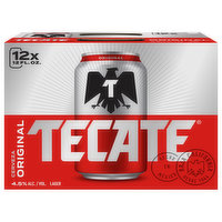 Tecate Beer, Original, 12 Each