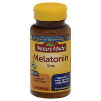 Nature Made Melatonin, 3 mg, Tablets, 120 Each