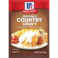 McCormick Peppered Country Gravy Mix, 2.64 Ounce