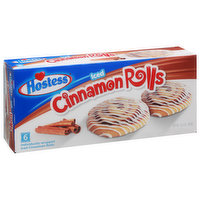 Hostess Cinnamon Rolls, Iced, 6 Each