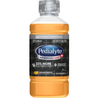 Pedialyte Electrolyte Solution, Orange Breeze, 33.8 Ounce