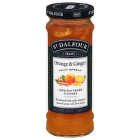 St Dalfour Fruit Spread, Orange & Ginger, 10 Ounce