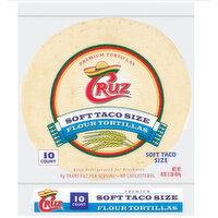 Cruz Soft Flour Taco Size Tortillas