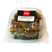 Cub Bakery Chocolate Cake Slice with buttercream, 1 Each