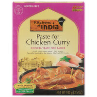 Kitchens of India Paste for Chicken Curry, Medium, 3.5 Ounce