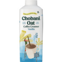 Chobani Coffee Creamer, Oat, Vanilla, 24 Ounce