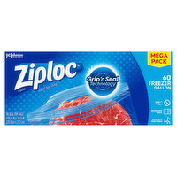 Ziploc Seal Top Bags, Gallon, Mega Pack, 60 Each