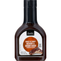 Essential Everyday Barbecue Sauce, Hickory & Brown Sugar, Sweet N' Tangy, 18 Ounce