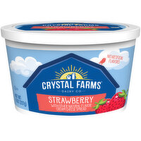 Crystal Farms Strawberry Cream Cheese Spread, 8 Ounce