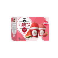 Lindy's Italian Ice Classic Combo, Watermelon & Strawberry, 36 Fluid ounce