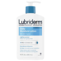 Lubriderm Moisture Lotion, Daily, Lightly Scented, 10 Fluid ounce