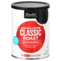 Essential Everyday Coffee, Ground, Medium Roast, Classic Roast, 11.3 Ounce