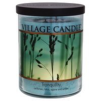 Village Candle Candle, Tranquility, Glass Cylinder, 1 Each