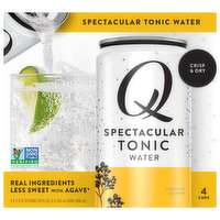 Q Tonic Water, Spectacular, 4 Each