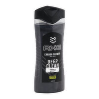 AXE Body Wash, Carbon Shower, Deep Clean, 16 Ounce