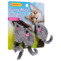Ruffin' It Cat Toy, with Catnip, Furry Mice, 1 Each
