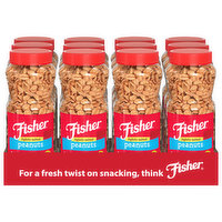 Fisher Peanuts, Lightly Salted, Dry Roasted, 1 Each